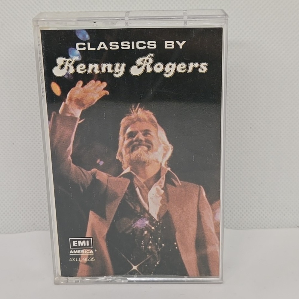 Vintage Classics By Kenny Rogers Cassette Tape 1987 EMI America 4XLL-9535